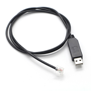 OEM Prolific PL2303 Chip USB A mâle vers TTL RJ11 RJ12 6P6C mâle console câble série pour caisse enregistreuse balance électronique - Product Image 2