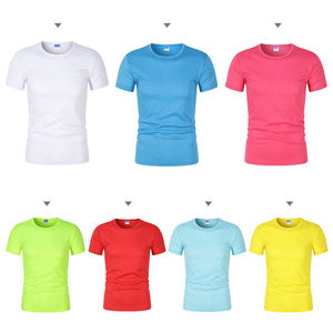 Người Đàn Ông Trắng Của 100% Polyester T-Shirts Tùy Chỉnh In Ấn Bán Buôn Đồng Bằng Dệt Kim T-Shirts Thăng Hoa Trống Tee Áo Sơ Mi Nam Của T-Shirt - Product Image 2