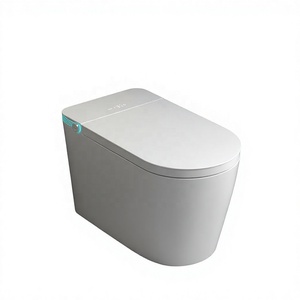 Automatic WC Floor Standing Smart Toilet One Piece Intelligent Bidet Elongated Heated Seat Tankless Commode Auto Flush Remote 80 - Product Image 6