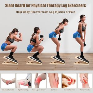 CZFIT SeeMore Selection - Plataforma Ajustable y Portátil para Ejercicios de Sentadillas, Terapia Física, Estiramiento de Pantorrillas, Ecológica, con Inclinación y Balance - Product Image 6