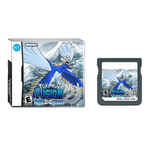 Cartucho de Videojuego de Plástico para <span class=keywords><strong>Nintendo</strong></span> DS, 3DS, 2DS, Versión Estadounidense en Inglés, para Pokémon Fusion 2 SoulSilver - Product Image 1