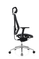 Chaise de bureau de direction ergonomique pivotante en tissu maillé gestionnaire de levage meubles de joueur support lombaire réglable moderne pivotant