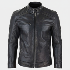 Chaquetas de Cuero Genuino de Alta Calidad, Clásicas, Duraderas, Elegantes y a la Moda - Product Image 1