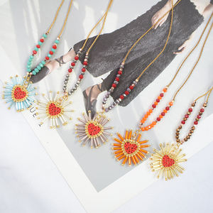 नए डिजाइन फैशनेबल क्लासिक मियुकी चावल बेड गर्दन के आकार के सूर्य डिजाइन कारखाने प्रत्यक्ष बिक्री - Product Image 1