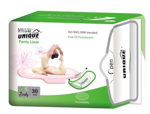 OEM penjualan laris bantalan sanitasi anion sekali pakai bantalan periode katun untuk wanita pembalut wanita - Product Image 2