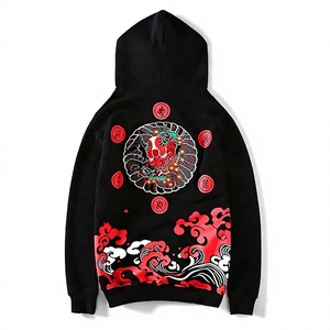 Sudadera con Capucha de Algodón Grueso Personalizada, Impresión Digital, Felpa Francesa, Estilo Urbano de Invierno, OEM ODM - Product Image 5