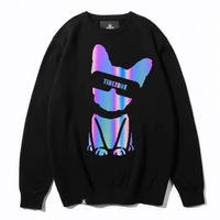 Vinyle thermocollant réfléchissant arc-en-ciel, autocollant réfléchissant irisé coloré, patch logo personnalisé pour vêtements, t-shirts, articles vestimentaires