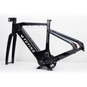 Super leggero 250W 36V motore elettrico ghiaia bici a lungo raggio 700c tubo ruota Frameset batteria per il ciclismo in città - Product Image 1