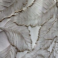 Nouveauté 2022 : Tissus Jacquard Tissés 100% Polyester, Design Moderne et Simple, Motif Feuille Blanc Crème, Occultants Haute Précision