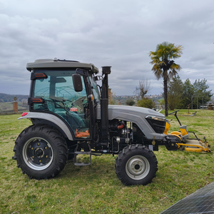 Tracteurs agricoles hydrauliques 4 roues motrices 70 CV avec moteur à cylindres et boîte de vitesses, nouveau mini-tracteur chinois - Product Image 4