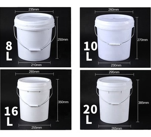 ถังสีพลาสติกเปล่าขนาด 5 แกลลอน 20 ลิตร ถังพลาสติกสำหรับขาย - Product Image 5