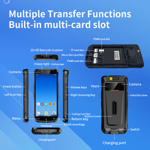 967 JR <span class=keywords><strong>PDA</strong></span> Rugged Android thông minh thiết bị đầu cuối 2D Máy quét mã vạch chất lượng cao 5.5 inch di động công nghiệp RFID USB <span class=keywords><strong>Wifi</strong></span> cho Bluetooth - Product Image 2