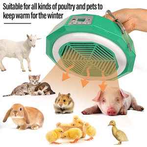 Lámpara de Calentamiento para Aves de Corral con Control Remoto, Lámpara de Calefacción Impermeable para Pollos, Patos y Ganado, Calentador para Cría en Granjas - Product Image 1
