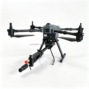 Drone de nettoyage industriel RTK 360 °   Système de détection d'obstacles LiDAR IP54 pour drone de nettoyage de panneaux solaires de façades de bâtiments de grande hauteur - Product Image 1