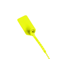 Étiquette de sécurité en plastique numérotée personnalisée anti-effraction, attache de cargaison à serrage progressif ST-PS-3001