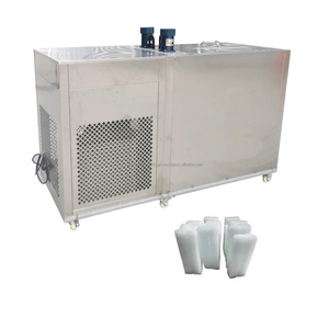 Fabricante industrial de bloques de hielo de 500kg, buen precio, máquina de cubitos de hielo para uso doméstico con componentes de núcleo de Motor de 110V/220V - Product Image 1