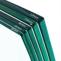 Verre trempé moderne pour cloisons, comptoirs, véranda, fenêtres creuses, verre de sécurité Chine, épaisseur 4-25mm, insonorisé, stratifié PVB