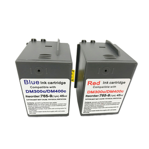 <span class=keywords><strong>Pitney</strong></span> <span class=keywords><strong>Bowes</strong></span> 765-9 Compteur d'affranchissement Compatible Encre Rouge pour DM300c/ DM400c/DM450c, SendPro C Auto - Product Image 1