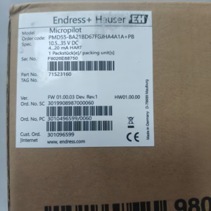 E+H Deltabar PMD55B - Precio Original del Diferencial, Algunos Artículos Disponibles en Stock para la Venta Transmisor PMD55 Endress+Hauser - Product Image 2