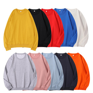Suéter de algodón logotipo personalizado cuello redondo Cachemira <span class=keywords><strong>ropa</strong></span> de trabajo Jersey Terry con capucha manga larga <span class=keywords><strong>ropa</strong></span> de hombre y mujer - Product Image 2