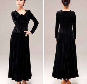 FLHY0365 robes moulantes 2023 arrivée Costumes <span class=keywords><strong>Flamenco</strong></span> chœur <span class=keywords><strong>espagnol</strong></span> valse salle de bal robes de danse latine rouge pour les femmes - Product Image 5