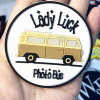 Étiquettes en PVC souple personnalisées en gros, logo de marque 3D en relief, patchs et badges en caoutchouc de silicone PVC – Nouveauté !