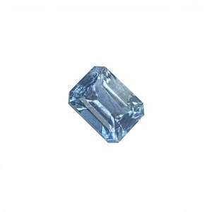 Certified Natural Top Color <b>Aquamarine</b> Octagon Emerald Cut <b>Stone</b> With Good Luster Quality Loose Gemstone 3.68 Carat - Product Image 1