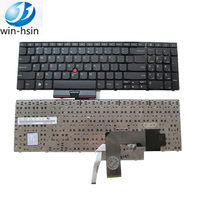 Keyboard Tata Letak AS Baru dengan Trackpoint untuk Lenovo ThinkPad Edge E530 E531 E535 E545 Keyboard Laptop Kualitas Asli