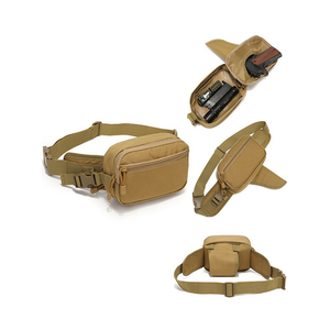 กระเป๋าคาดเอวแบบซ่อน IWB สำหรับยุทธวิธี  ขนาดใหญ่  แบบ unisex  มีซิป  สำหรับกิจกรรมกลางแจ้ง กีฬา ล่าสัตว์ และป้องกันตัว - Product Image 1
