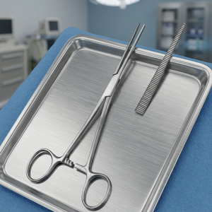 คีมค็อคเกอร์สแตนเลสสตีล GS-M-058 ยี่ห้อ Grip Surgical แบบแมนนวล ขนาดปรับได้ สำหรับหนีบหลอดเลือดแดง ได้รับการรับรองมาตรฐาน CE - Product Image 2