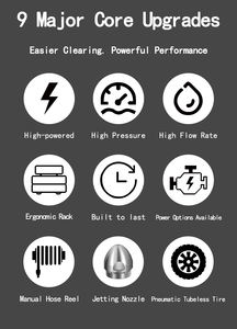 Limpiador de Drenajes <span class=keywords><strong>KEMEL</strong></span> de 27 HP/20000 W, Nuevo Diseño en Oferta, para Limpieza y Descontaminación de Tuberías Químicas - Product Image 2