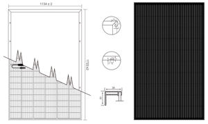 Все черные 390W-420W Роттердам солнечная панель Germany Topcon HJT алюминиевая рама монокристаллический кремний 400W + Максимальная мощность - Product Image 3