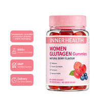 Gummies de collagène nutritionnel OEM en marque blanche, enrichies en vitamines et antioxydants pour l'éclat de la peau, le bien-être des cheveux et des ongles