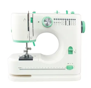 2022 Well design family sewing for cloths double needle sewing machine factory price FHSM-520