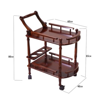 <span class=keywords><strong>Carrello</strong></span> di Servizio in Legno Massello a Due Ripiani per Hotel e Ristoranti, <span class=keywords><strong>Carrello</strong></span> per Bevande e <span class=keywords><strong>Liquori</strong></span> per Uso Domestico, Vendita all'Ingrosso - Product Image 5