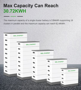 GSL ENERGY High Voltage 50Ah 30kwh LiFePO4 <b>Battery</b> 230.4v 307.2v 11.52kWh Home Storage <b>Battery</b> Stackable Lifepo4 <b>Battery</b> Factory - Product Image 2