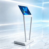 Écran tactile capacitif intelligent infrarouge transparent anti-reflet 1366x768 600 nits, durée de vie de 60 000 heures, compatible USB pour ascenseur