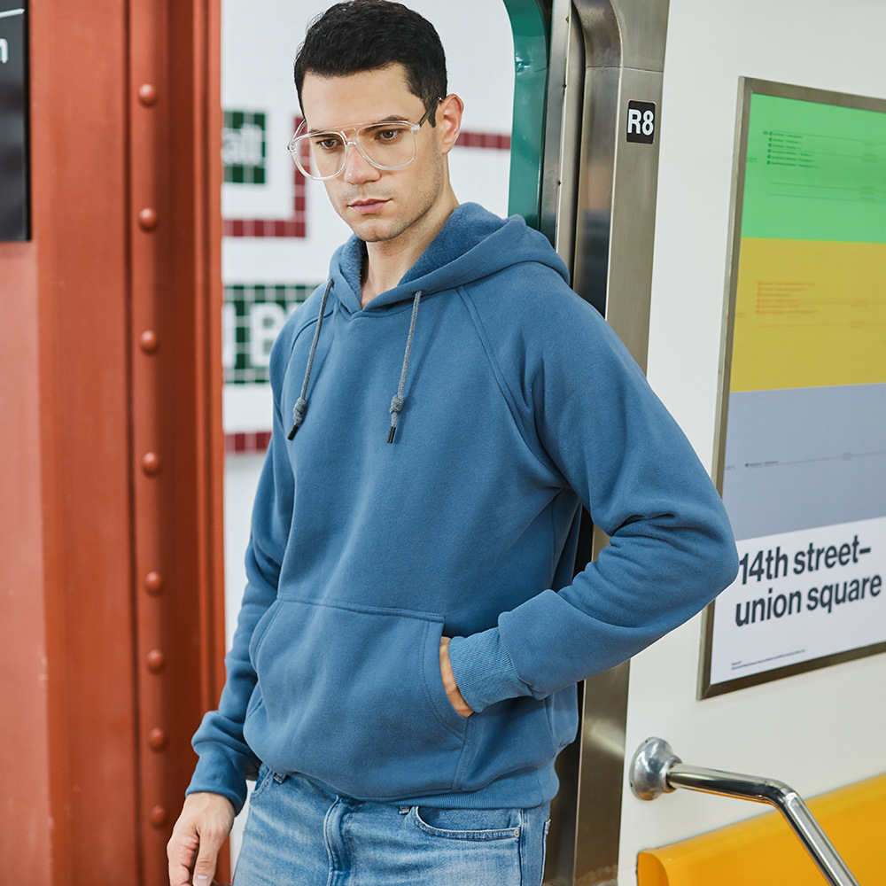Hot Sale Bulk High Quality Polyester Unisex Wholesale Custom Embroidered  Blank Fleece Oversized Pull Over Plain Mens Hoodies