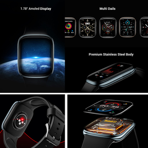 Jstyle 2166 Ultra Fino Amoled Tela Smartwatch Slim Sports Smart Watch com Monitor de Pressão Arterial e Freqüência Cardíaca para Homens Mulheres - Product Image 5
