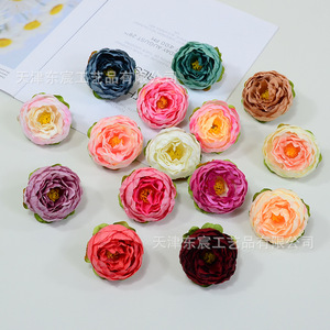 Flores de Peonía Artificiales Dongchen Crafts, de Seda y Poliéster, para Decoración de Bodas, Centros de Mesa, Accesorios para Manualidades, 4.5G - Product Image 4