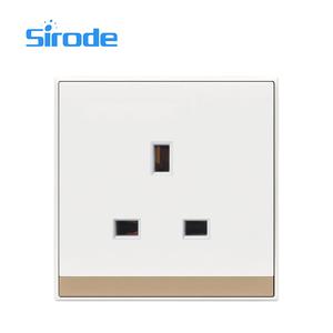 Interrupteur et prise électriques <span class=keywords><strong>Sirode</strong></span> série 768, 4 gang, marché du Bangladesh, style piano - Product Image 5