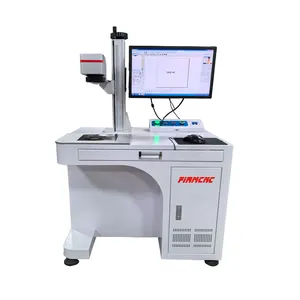 Neues Design und hohe Genauigkeit Desktop intelligenter Mini-Fiberlaser-Stahlmarkiermaschine mit hoher Effizienz