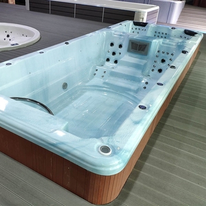 2022 Top classe BG-6610 confort Infinity Huge Swim Pool 5.86*2.2m Jet Spa Pool avec installations multimédias - Product Image 4