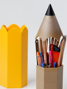 Caja de almacenamiento con forma de bolígrafo bonita y creativa, accesorios para <span class=keywords><strong>el</strong></span> hogar, organizador de <span class=keywords><strong>escritorio</strong></span> de plástico, portalápices, contenedor para herramienta - Product Image 2