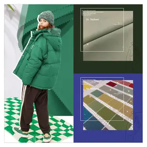 Polyester 75D anti horizontal pattern T800 cotton elastic soft fabric down jacket jacket jacket pants fabric