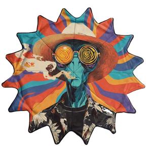 Jouets de jonglage en tissu carré rotatif Dapo Star, réactifs aux UV, en forme d'étoile, de mouchoirs et de différentes formes - Product Image 2