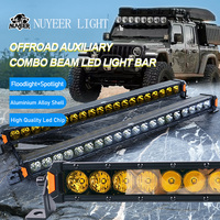 Spot Flood LED Bar Lights Off Road 12V 24V IP68 Barre lumineuse LED étanche pour voiture 4x4 camion ATV SUV bateau LED barre lumineuse de conduite