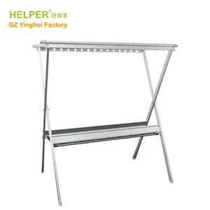 Stendibiancheria Pieghevole in Metallo e Alluminio a Doppio Livello a X, Regolabile, Personalizzabile, per Bagno e Balcone - Offerta Speciale - Product Image 4