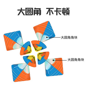 Cube magique lisse Yuxin 3x3 pour adolescents, jouet d'entraînement cérébral - Product Image 4