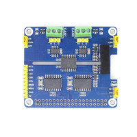 Carte d'extension CAN bus double canal Raspberry Pi 4B de 4e génération avec module SPI de communication CAN isolé STM32